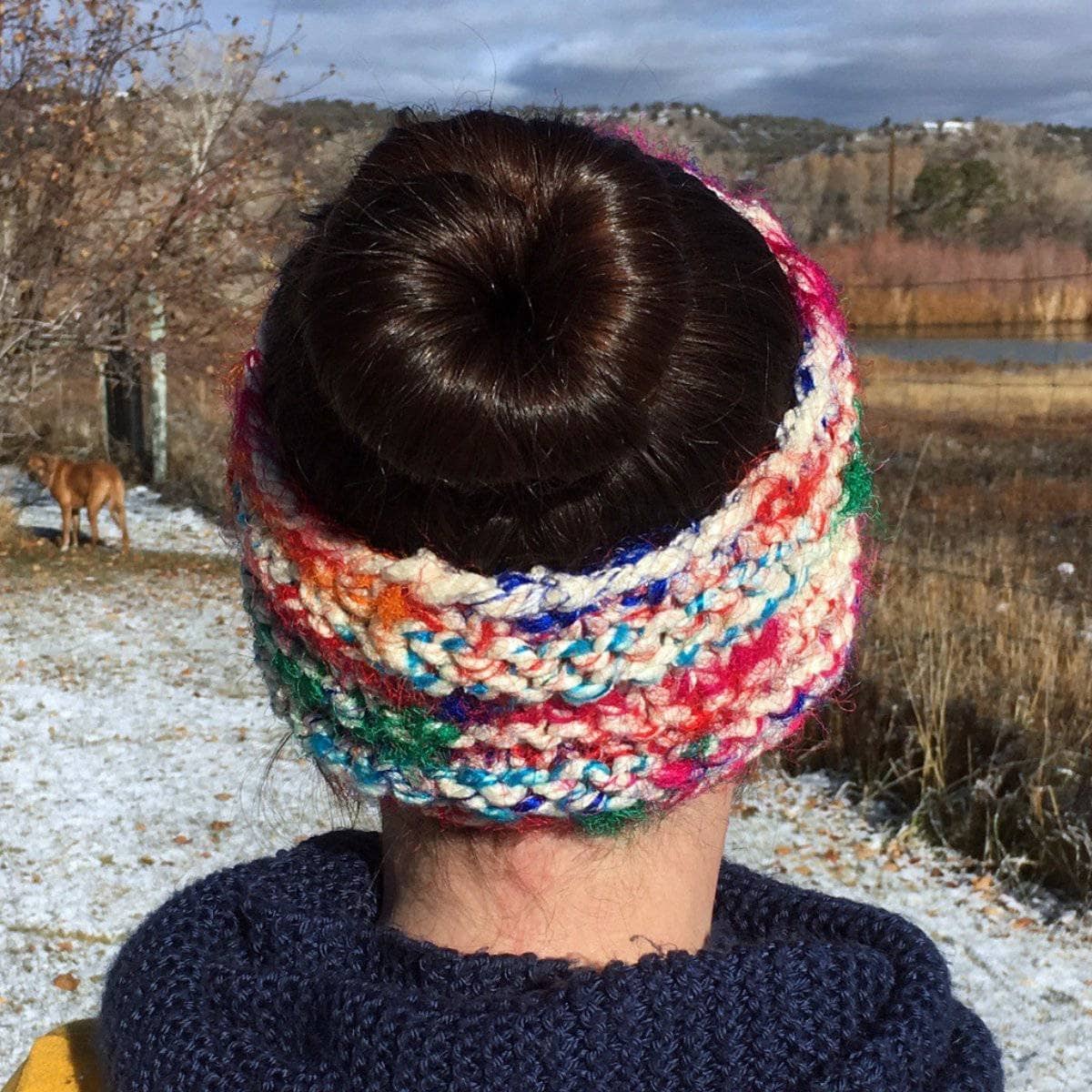 Darn Cute Ear Warmer Knitting Pattern from Darn Good Yarn