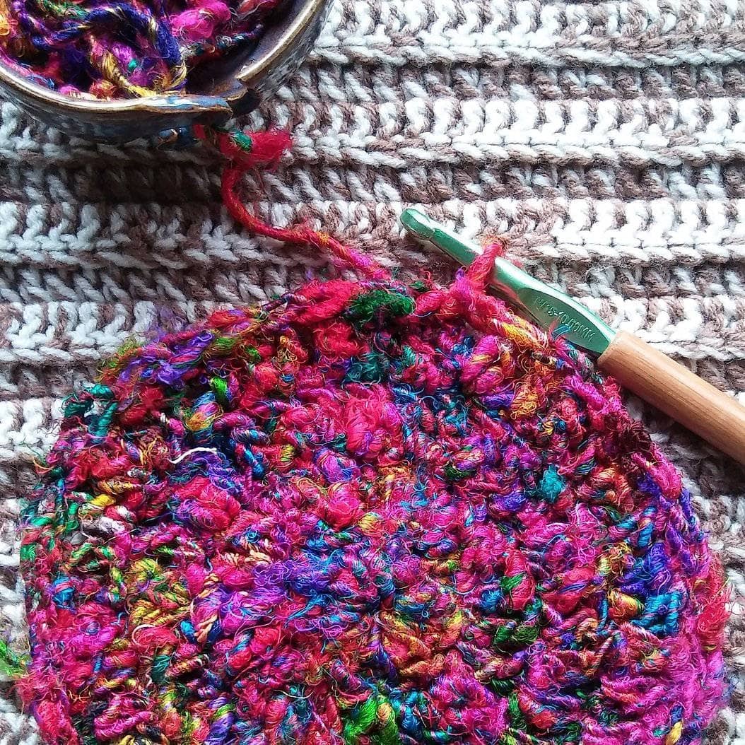 Darn Good Catchall Basket Crochet Pattern from Darn Good Yarn