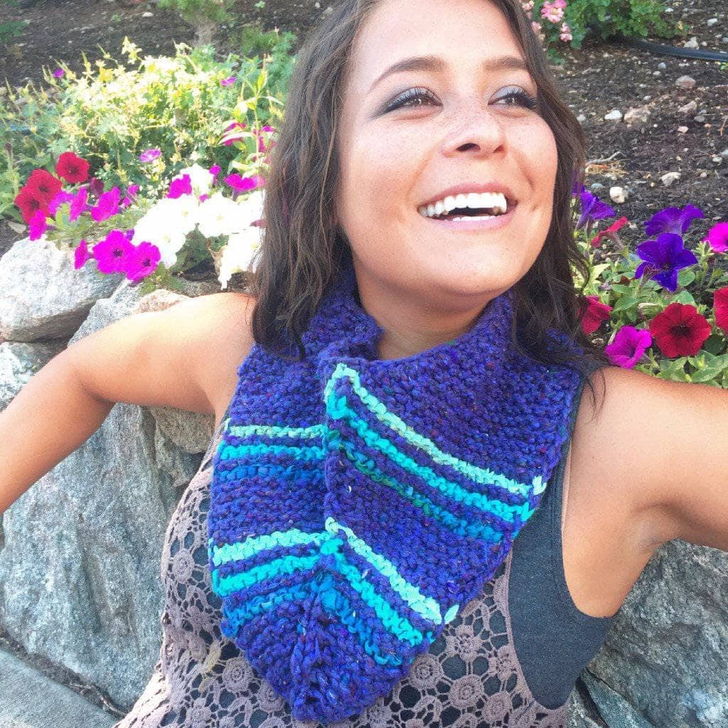 Darn Good Handkerchief Cowl Pattern from Darn Good Yarn