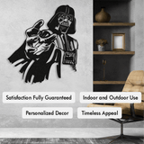 Darth Wader Metal Wall Art from VITAHOME DESIGN LLC