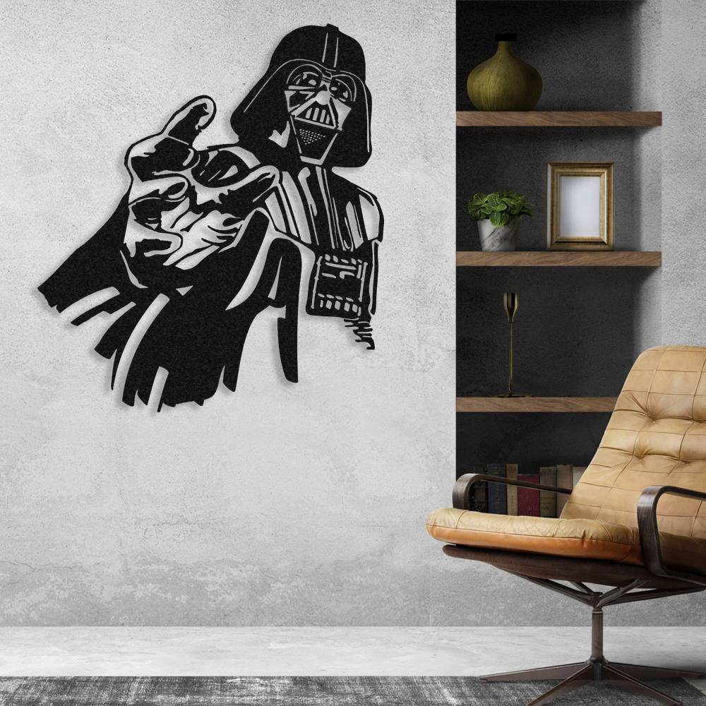 Darth Wader Metal Wall Art from VITAHOME DESIGN LLC