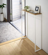 Narrow Entryway Console Table (32" H)  - Steel from Yamazaki Home