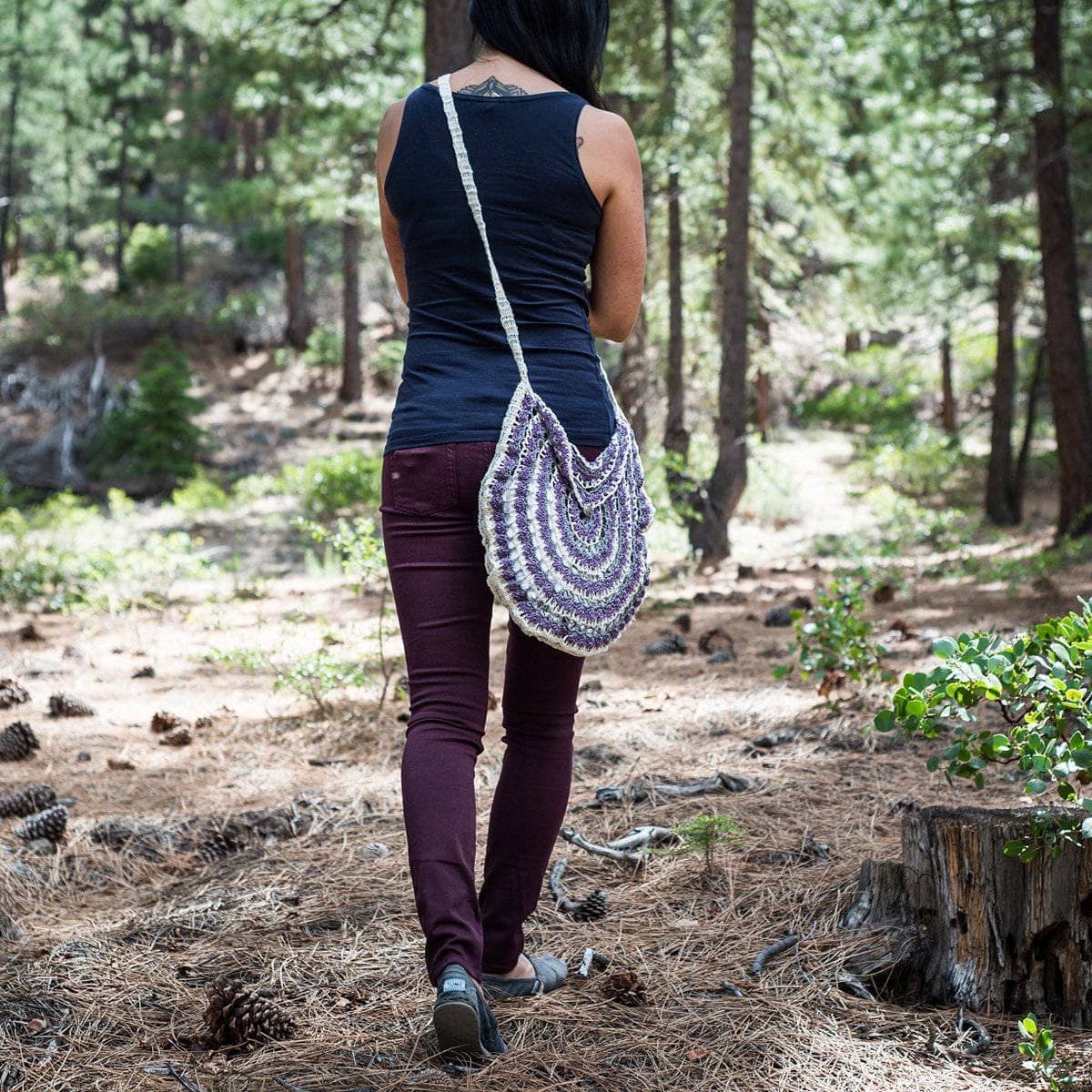 Day at the Festival Bag Crochet Pattern from Darn Good Yarn