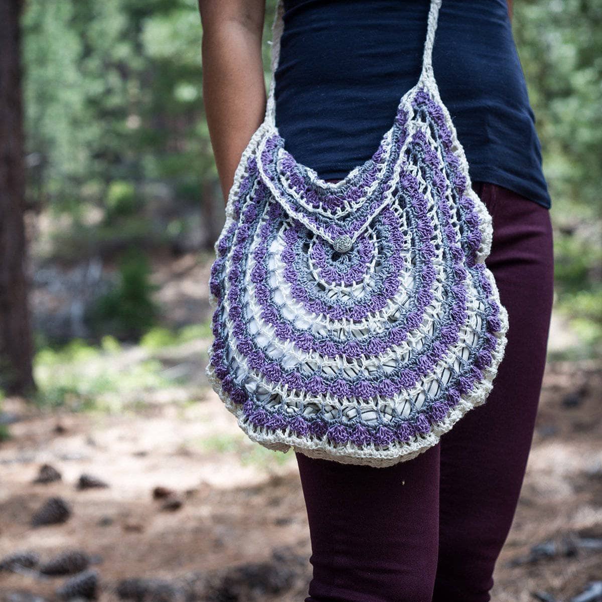 Day at the Festival Bag Crochet Pattern from Darn Good Yarn