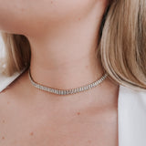 Dazed In Diamonds Choker Necklace - WATERPROOF from Pretty Simple