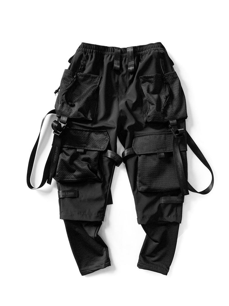 Master Crossover Black Jogger Pants  From Niepce Inc