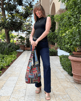 Kathmandu Collection Patchwork Striped Hobo Bag from Jupiter Gear