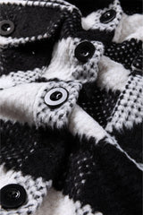 Black and White Buffalo Check Jacket from MsDressly