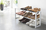 Expandable Shoe Rack - Two Sizes - Steel from Yamazaki Home