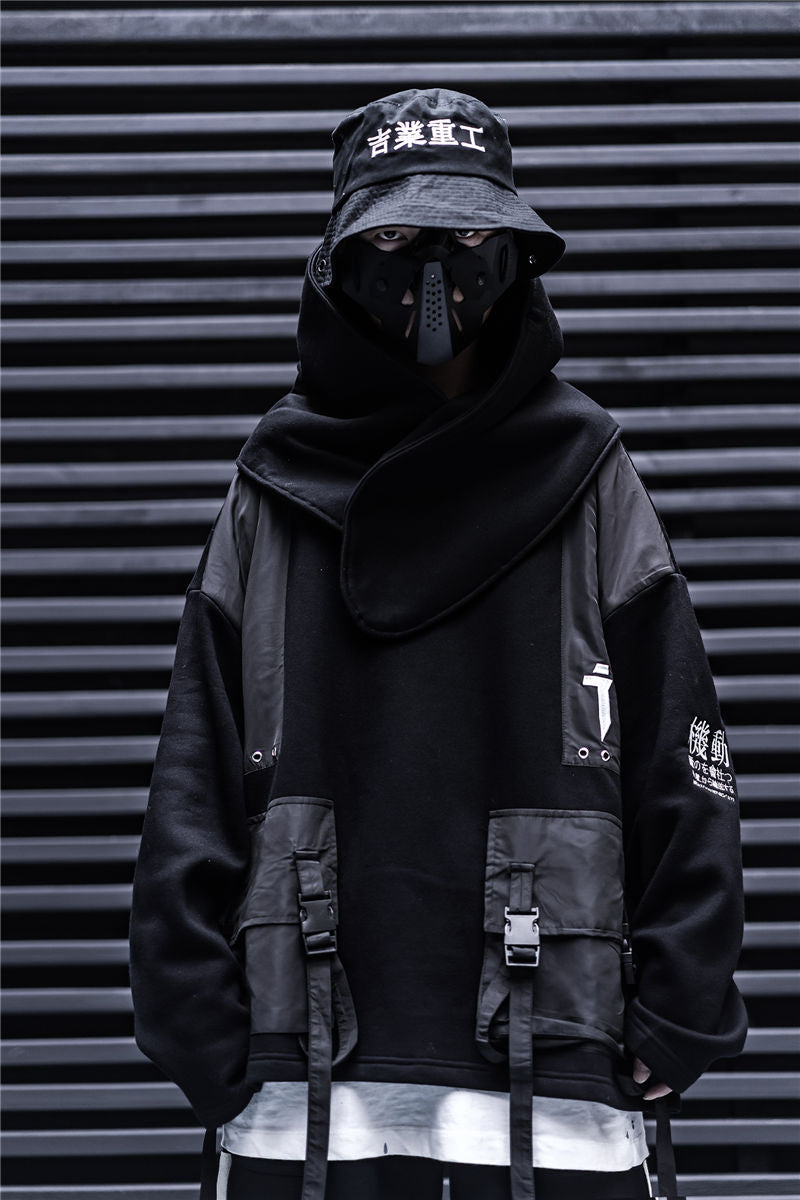Heavy Industrial OG Sweatshirt (Comes with scarf) From Niepce Inc