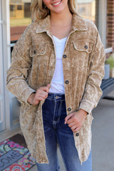 Chic Lapel Long Wool Coat with Pockets. from MsDressly