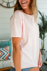 Relaxed Fit Zip Breastfeeding Tee from Movemama