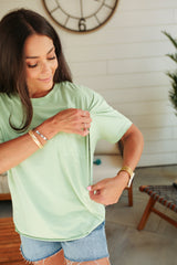 Relaxed Fit Zip Breastfeeding Tee from Movemama