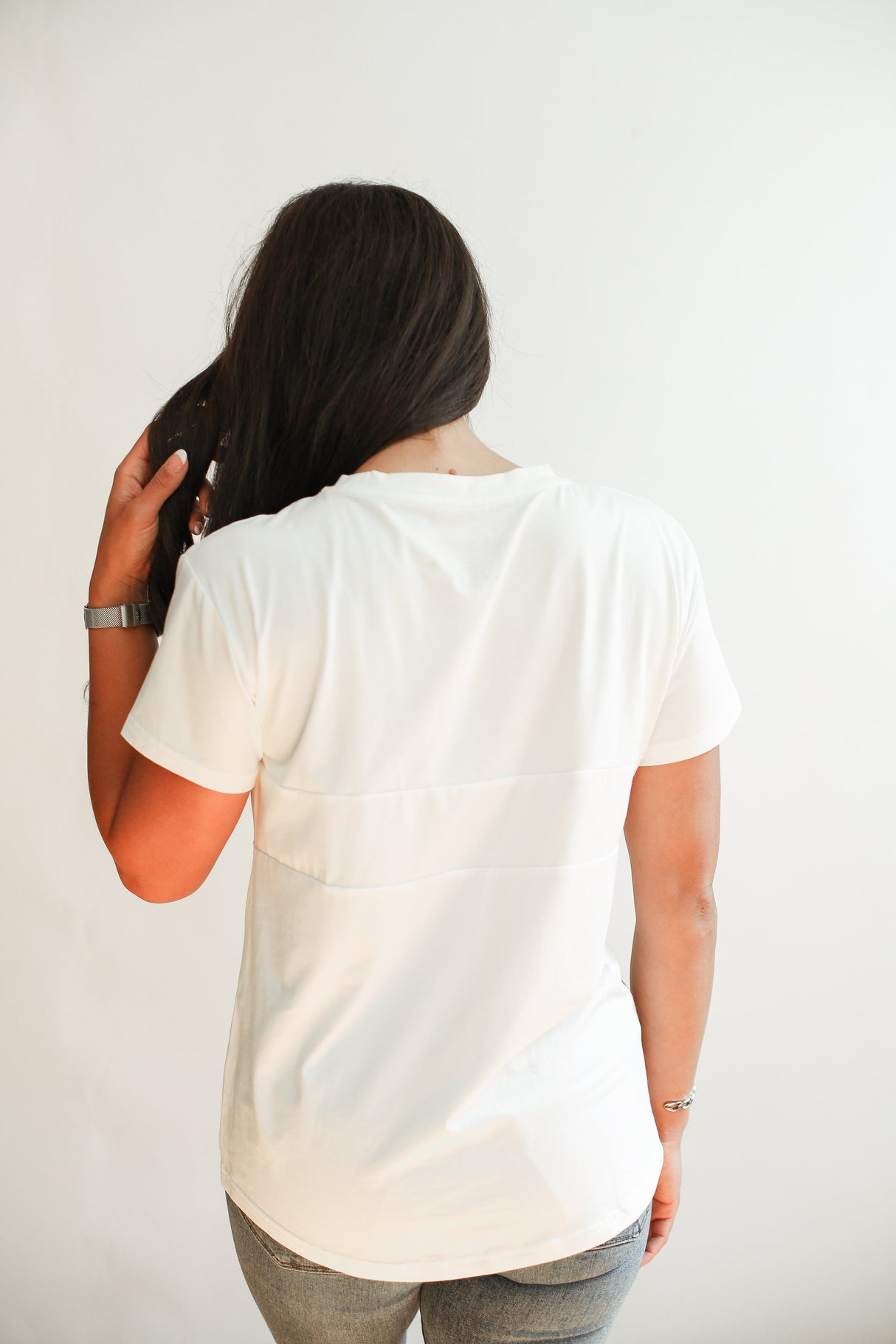 Full Zip Breastfeeding Tee From Movemama