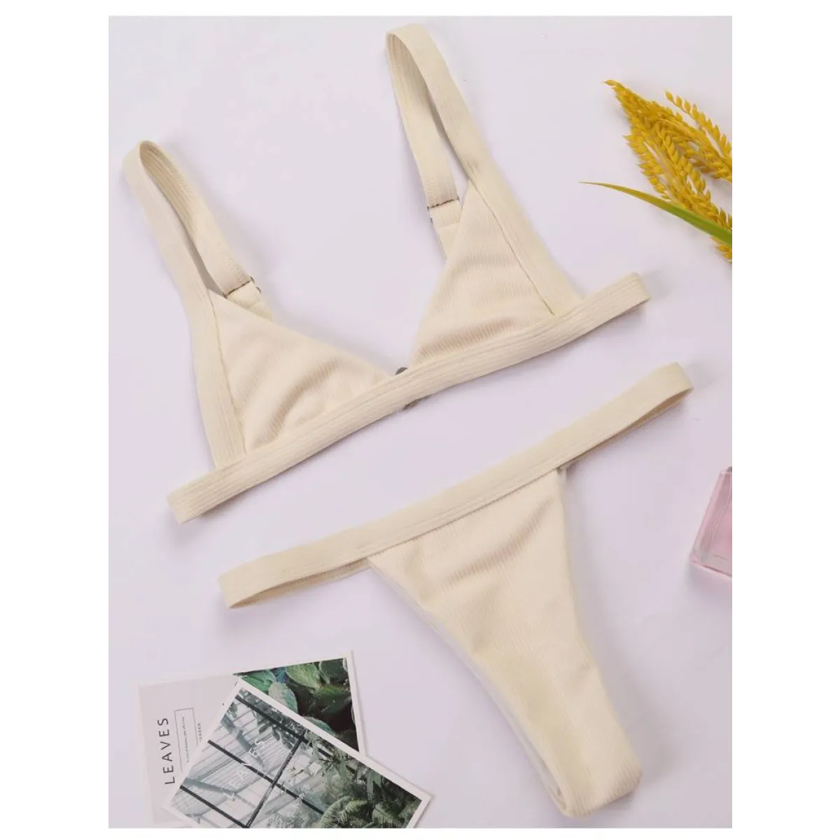 Deep-V Bikini Swimsuit from Kawaii Stop