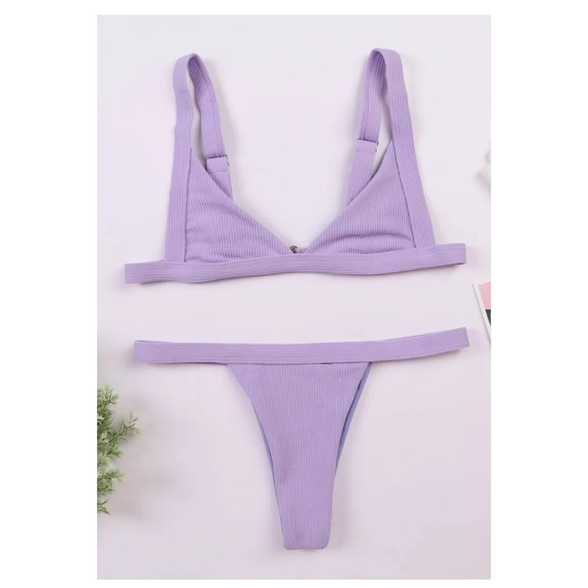 Deep-V Bikini Swimsuit from Kawaii Stop