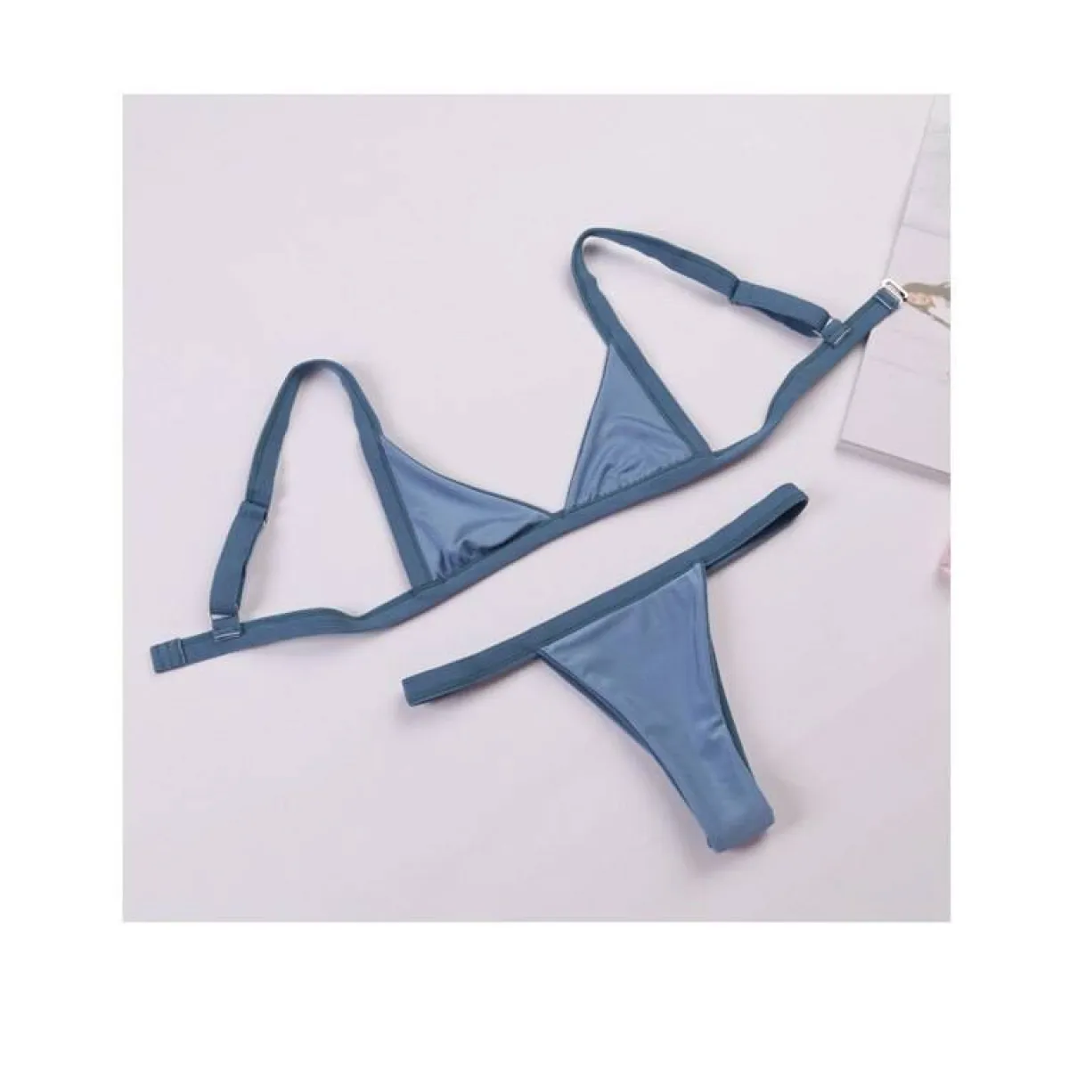 Deep-V Bikini Swimsuit from Kawaii Stop
