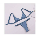 Deep-V Bikini Swimsuit from Kawaii Stop