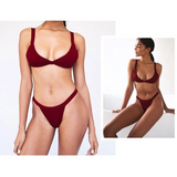 Deep-V Bikini Swimsuit from Kawaii Stop
