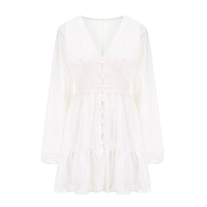 Deep-V Mini Dress From Kawaii Stop