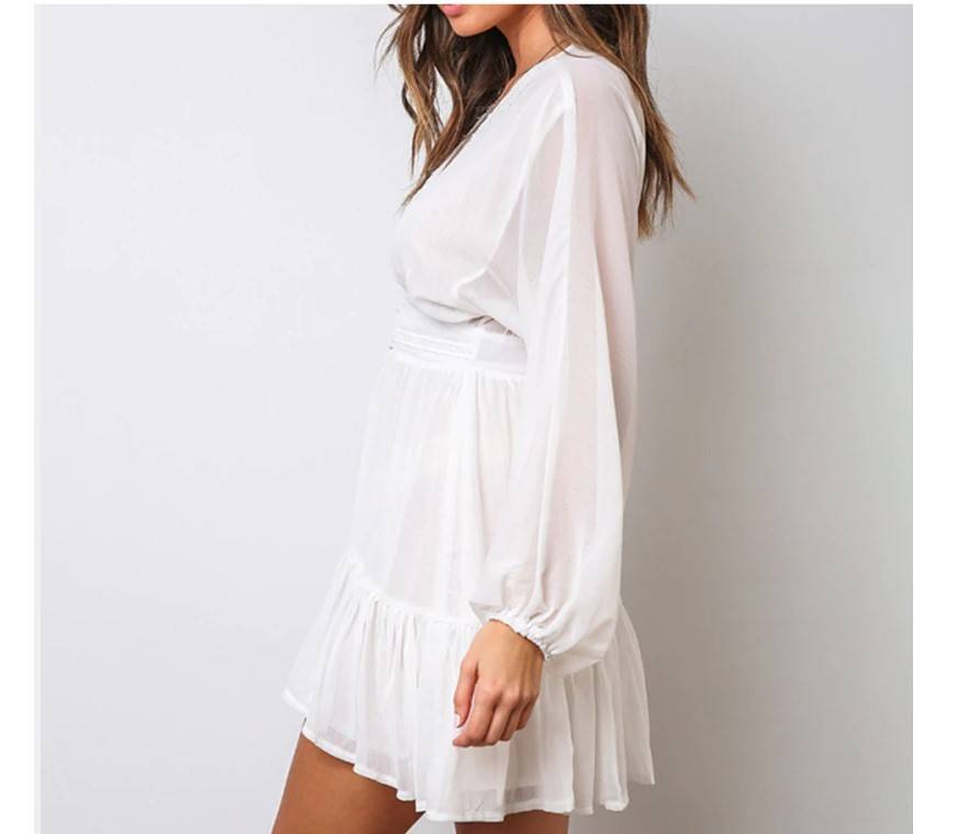 Deep-V Mini Dress From Kawaii Stop