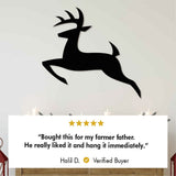 DEER Silhouette Metal Wall Decor from VITAHOME DESIGN LLC