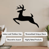 DEER Silhouette Metal Wall Decor from VITAHOME DESIGN LLC