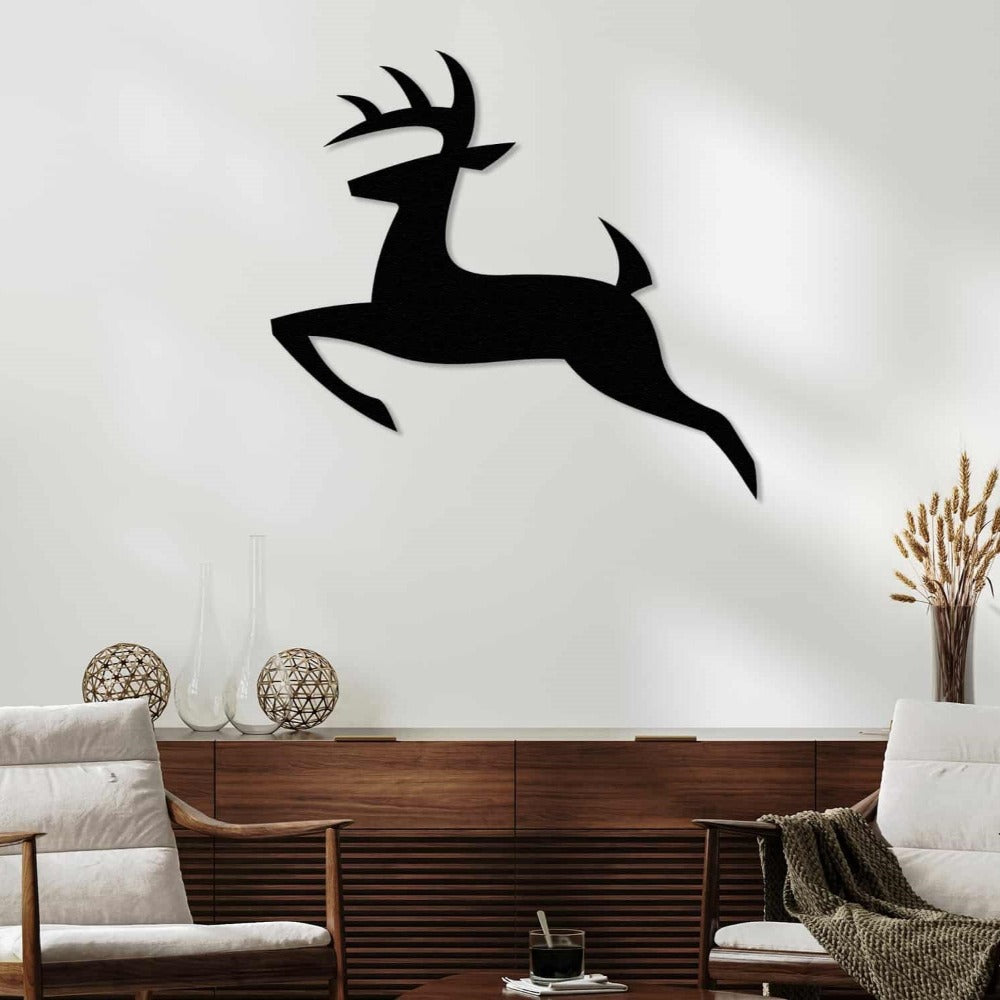 DEER Silhouette Metal Wall Decor from VITAHOME DESIGN LLC