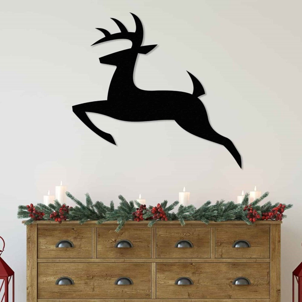 DEER Silhouette Metal Wall Decor from VITAHOME DESIGN LLC