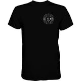 DEFEND AGAINST ALL ENEMIES MEN'S T-SHIRT From Combat Iron Apparel
