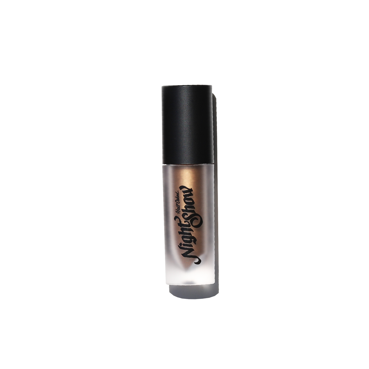 Night Show Liquid Shadow from Half Caked - Highly Pigmented Cosmetic Eyeshadow with Long-Lasting Formula & Metallic Finish for Brighter Eyes - Warm-Toned Bronze Shade Makeup Blend Pearl Titanium