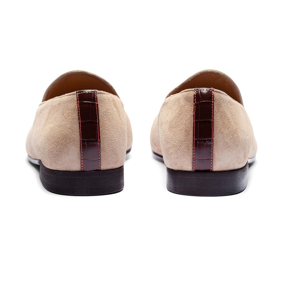 Men's Sandstone Croc Milano Loafer From Del Toro Shoes