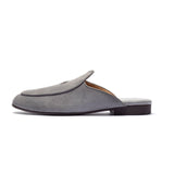 Men's Grigio Suede Milano Mule From Del Toro Shoes