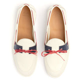 Men's Red, White, & Blue Barca Yacht Loafer From Del Toro Shoes