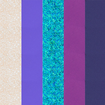Blooming Hues 5 shade palette from Profusion Cosmetics