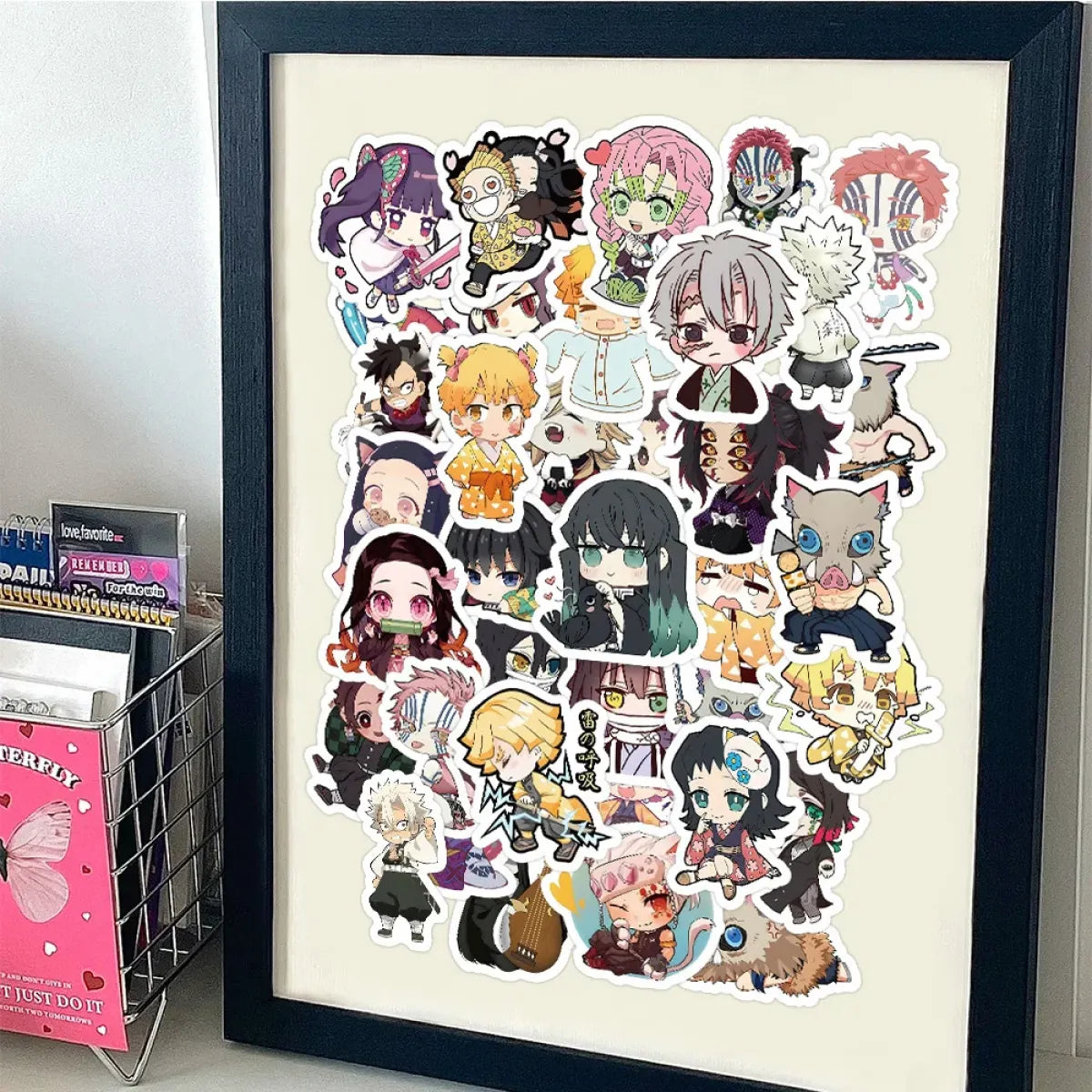Demon Slayer Stickers - 10/30/60pcs from Kawaii Stop