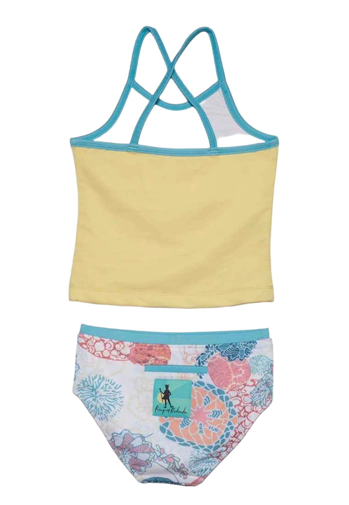 Simone Tankini Set - Coral from Manymoons