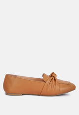 Denali Recycled Faux Leather Flat Loafers from London Rag International