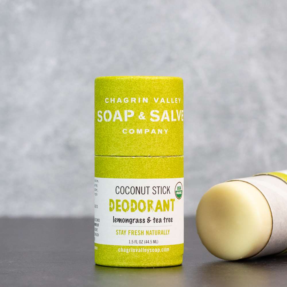 Deodorant: Stick Lemongrass Tea Tree from Chagrin Valley Soap & Salve