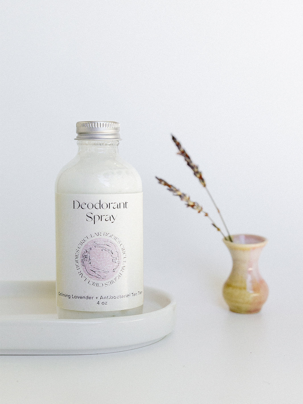 Spray Deodorant - Baking Soda Free from Circular Bodies