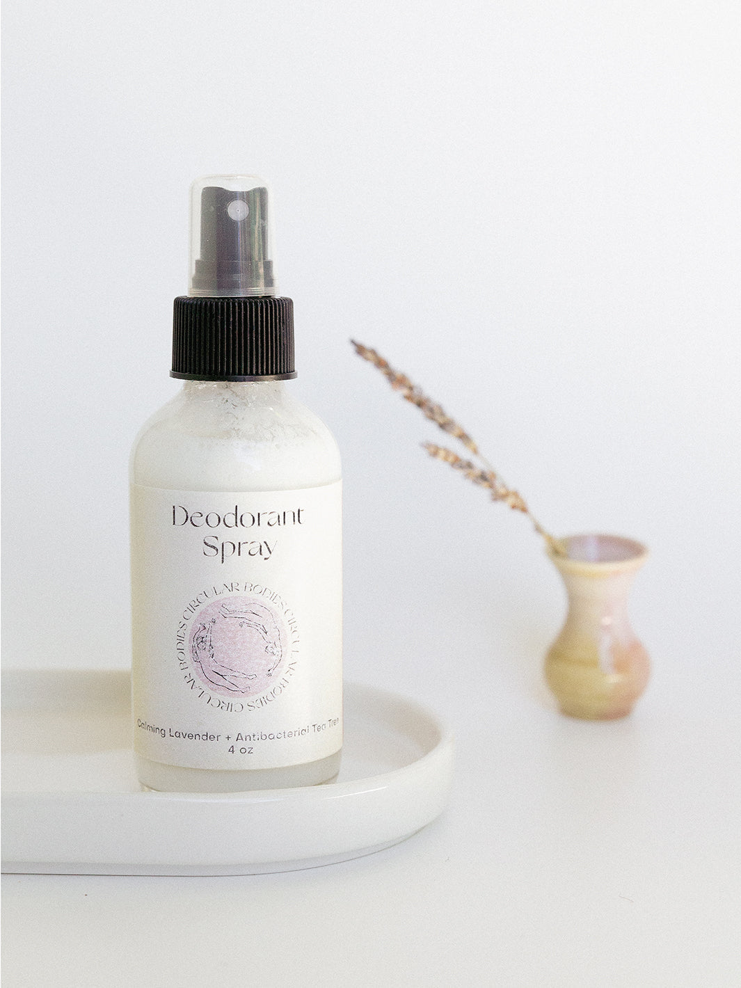 Spray Deodorant - Baking Soda Free from Circular Bodies