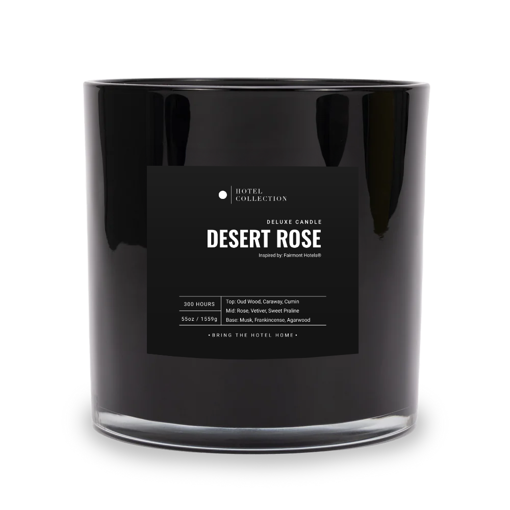 Deluxe Desert Rose™ Candle from Hotel Collection