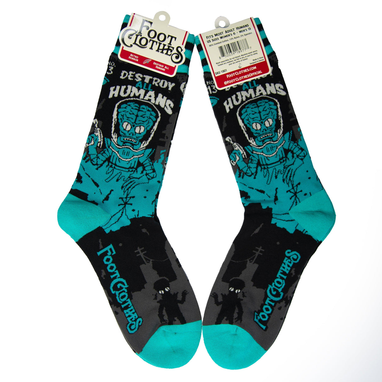 Destroy All Humans Crew Socks from FootClothes
