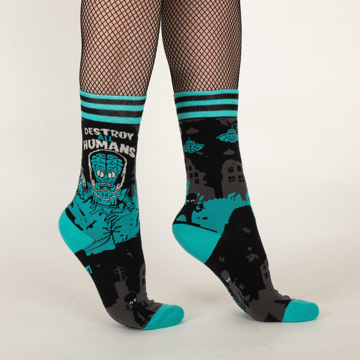 Destroy All Humans Crew Socks from FootClothes
