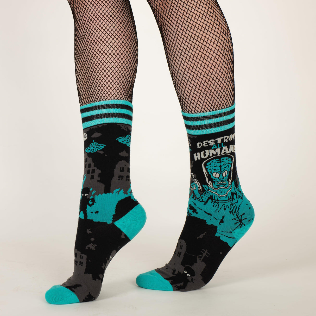 Destroy All Humans Crew Socks from FootClothes