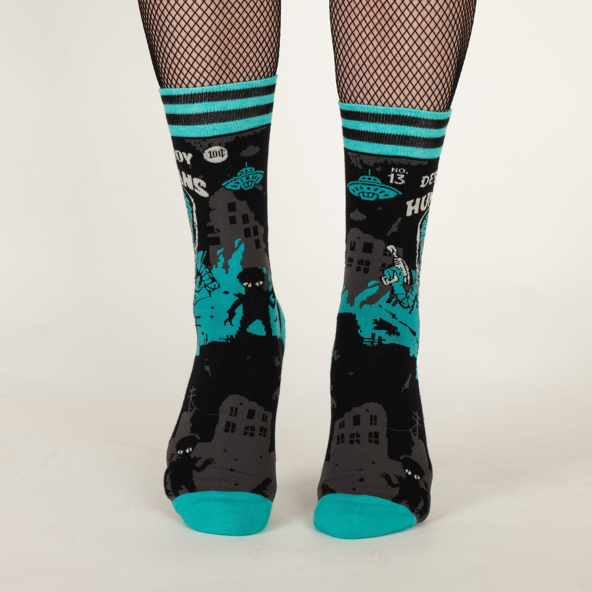 Destroy All Humans Crew Socks from FootClothes
