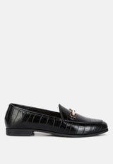 Deverell Street-Smart Horsebit Embellished Loafers from London Rag International