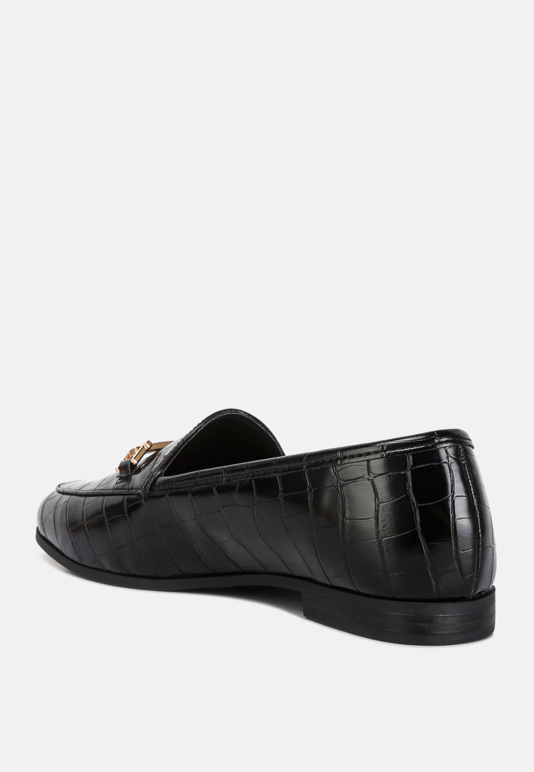 Deverell Street-Smart Horsebit Embellished Loafers from London Rag International