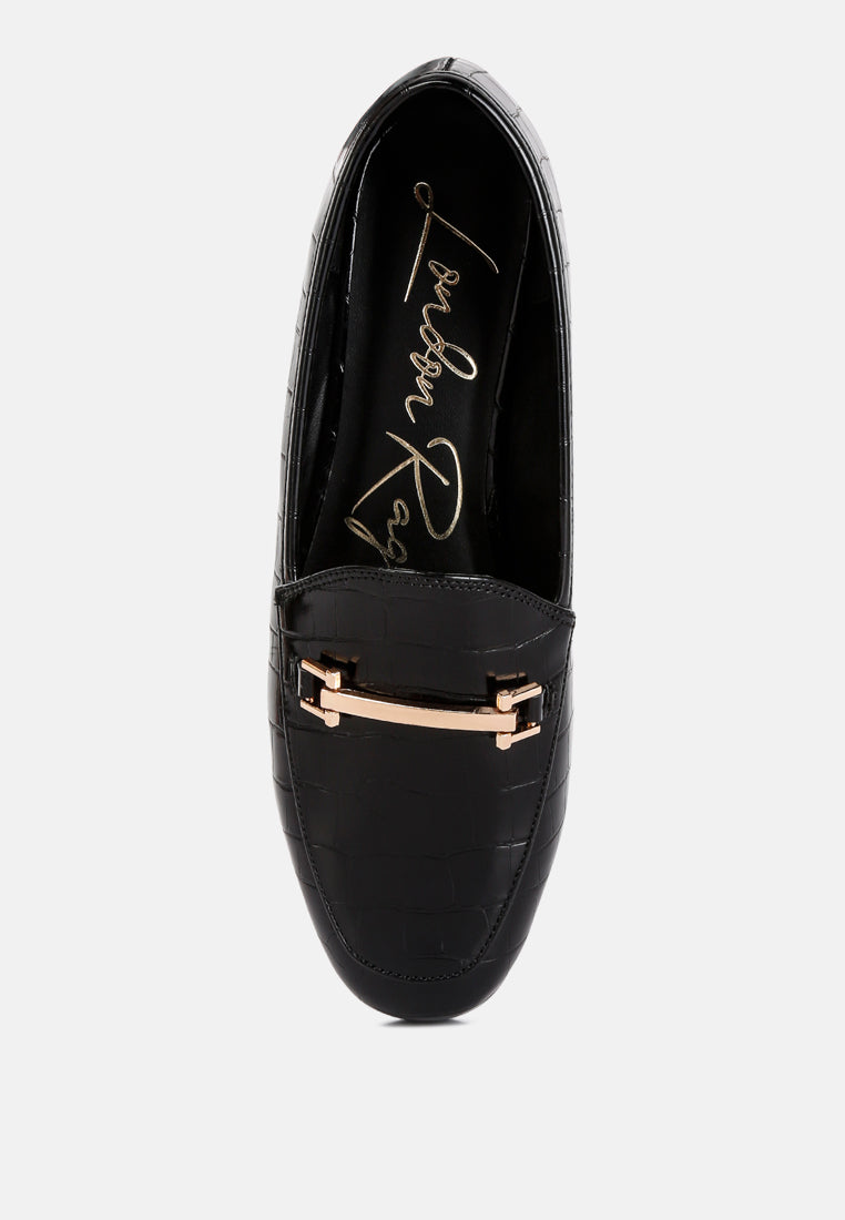 Deverell Street-Smart Horsebit Embellished Loafers from London Rag International