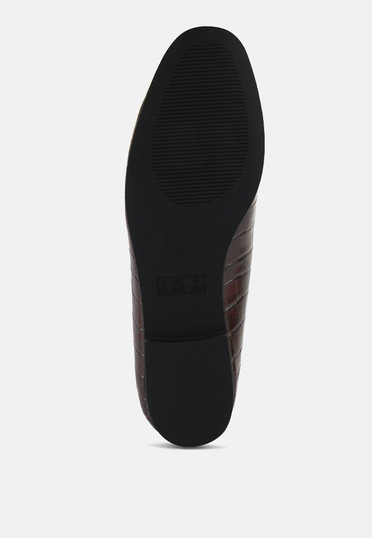 Deverell Street-Smart Horsebit Embellished Loafers from London Rag International